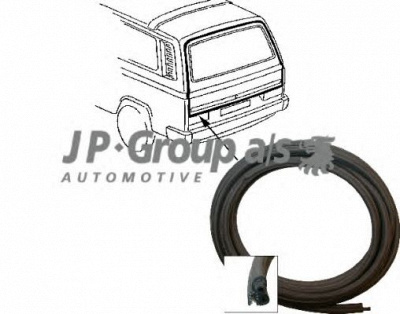 JP GROUP 8185500400 -  Прокладка, задняя дверь багажника / помещения для груза